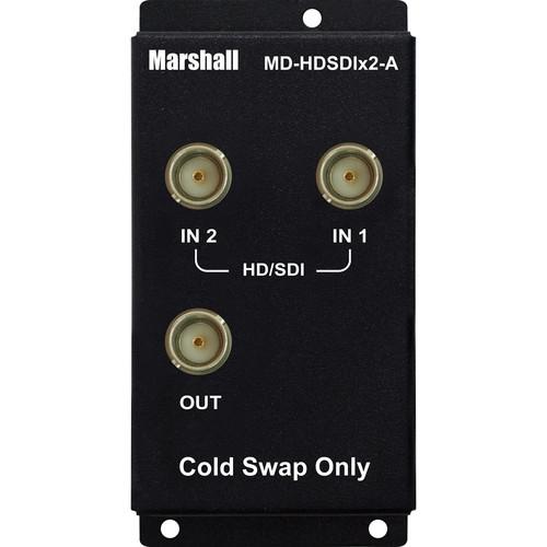 Marshall Electronics Dual HD-SDI Input Module MD-HDSDIX2-A, Marshall, Electronics, Dual, HD-SDI, Input, Module, MD-HDSDIX2-A,
