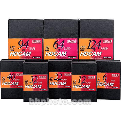 Maxell  B-32HD HDCAM Videocassette, Small 292860, Maxell, B-32HD, HDCAM, Videocassette, Small, 292860, Video