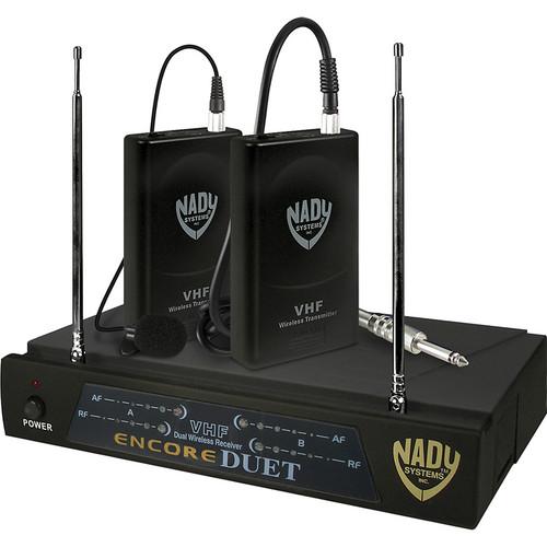 Nady Encore Duet Dual Wireless Lavalier ENCORE DUET LT/O/F&E