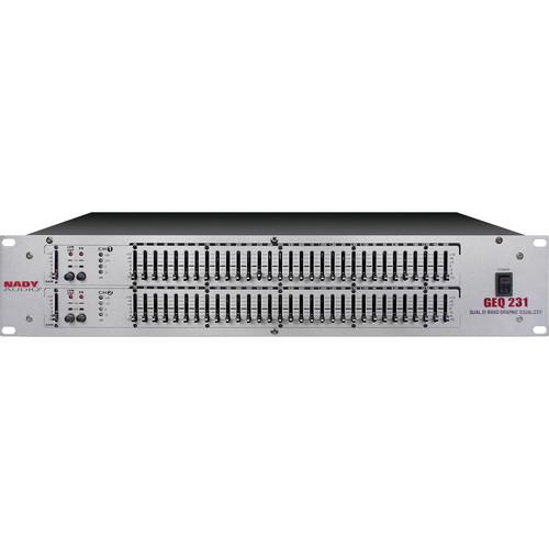 Nady  GEQ 231 2-Channel Graphic Equalizer GEQ 231