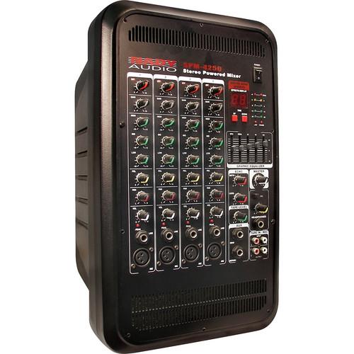 Nady SPM-4250 4-Channel Stereo Powered Mixer SPM-4250, Nady, SPM-4250, 4-Channel, Stereo, Powered, Mixer, SPM-4250,