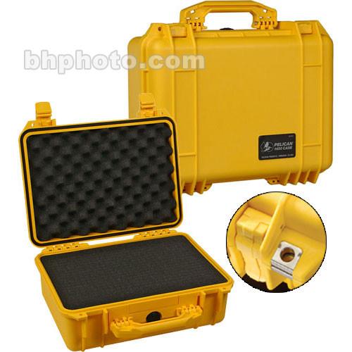 Pelican 1450 Case with Foam (Yellow) 1450-000-240, Pelican, 1450, Case, with, Foam, Yellow, 1450-000-240,