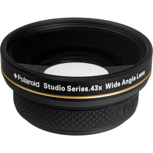 Polaroid Studio Series 52mm 0.43x HD Wide Angle Lens PL4352W, Polaroid, Studio, Series, 52mm, 0.43x, HD, Wide, Angle, Lens, PL4352W,