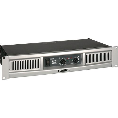 QSC  GX7 Rackmount Stereo Power Amplifier GX7