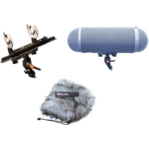 Rycote Stereo Windshield AG Kit for 30mm Microphones - 080206