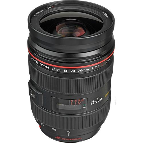 Used Canon Zoom Wide Angle-Telephoto EF 24-70mm 8014A005AA