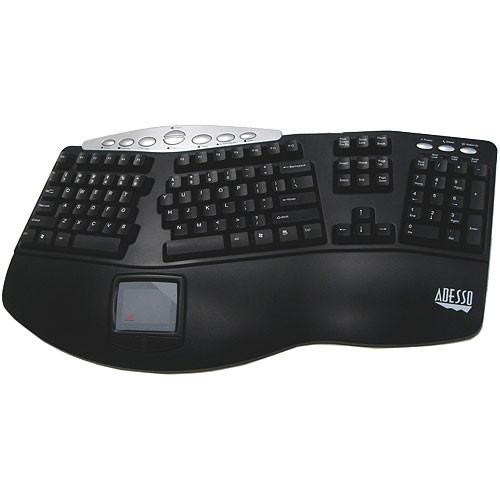 Adesso Tru-Form Pro Contoured Ergonomic Keyboard PCK-308B, Adesso, Tru-Form, Pro, Contoured, Ergonomic, Keyboard, PCK-308B,