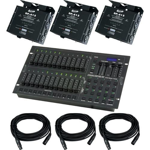 American DJ Stage Pak 2 Controller & Dimmer Pack STAGE PAK 2, American, DJ, Stage, Pak, 2, Controller, &, Dimmer, Pack, STAGE, PAK, 2
