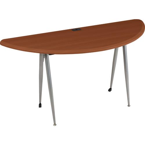 Balt  iFlex Large Desk (Half Round, Cherry) 90004