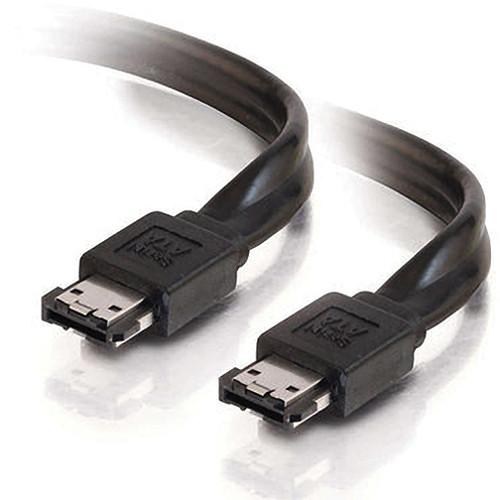 C2G 3.28' (1 m) External Serial ATA Cable (Black) 10220, C2G, 3.28', 1, m, External, Serial, ATA, Cable, Black, 10220,
