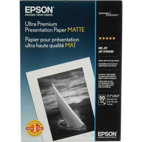 Epson Ultra Premium Presentation Paper Matte 11.7 x S041343