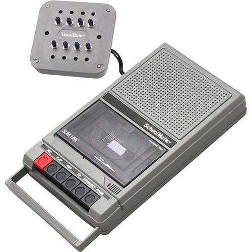HamiltonBuhl HA-802-8V Classroom Cassette Player with 8 HA802-8V