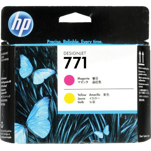 HP 771 Magenta & Yellow Designjet Printhead CE018A