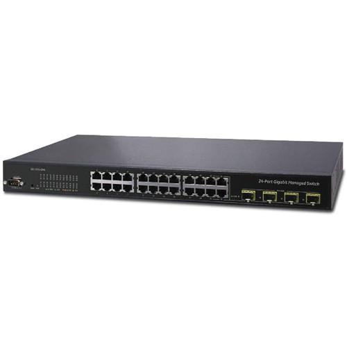 Interlogix DSG-244 24-Port SFP Managed Gigabit Switch GE-DSG-244, Interlogix, DSG-244, 24-Port, SFP, Managed, Gigabit, Switch, GE-DSG-244