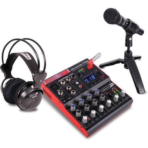 Jammin StudioPack702 7-Channel Mixer with USB STUDIOPACK 702, Jammin, StudioPack702, 7-Channel, Mixer, with, USB, STUDIOPACK, 702,