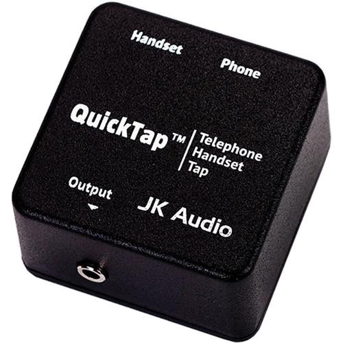 JK Audio QUICKTAP Telephone Handset Audio Interface QT