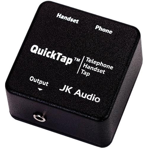 JK Audio QUICKTAP Telephone Handset Audio Interface QT, JK, Audio, QUICKTAP, Telephone, Handset, Audio, Interface, QT,