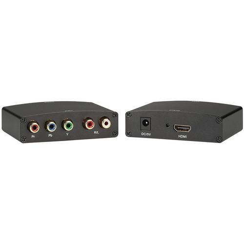 KanexPro Component to HDMI Audio/Video Converter RGBRLHD
