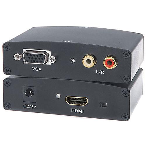 KanexPro VGA to HDMI with Audio Converter VGARLHD, KanexPro, VGA, to, HDMI, with, Audio, Converter, VGARLHD,