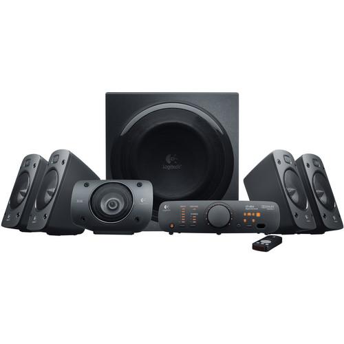 Logitech Z906 Surround Sound THX-Certified 5.1 980-000467, Logitech, Z906, Surround, Sound, THX-Certified, 5.1, 980-000467,