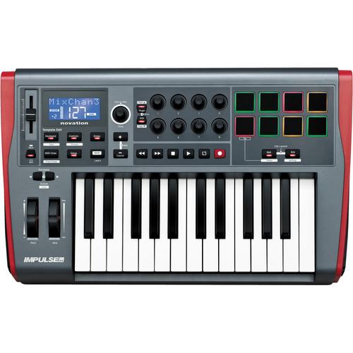 Novation Impulse 25 - USB-MIDI Keyboard IMPULSE-25