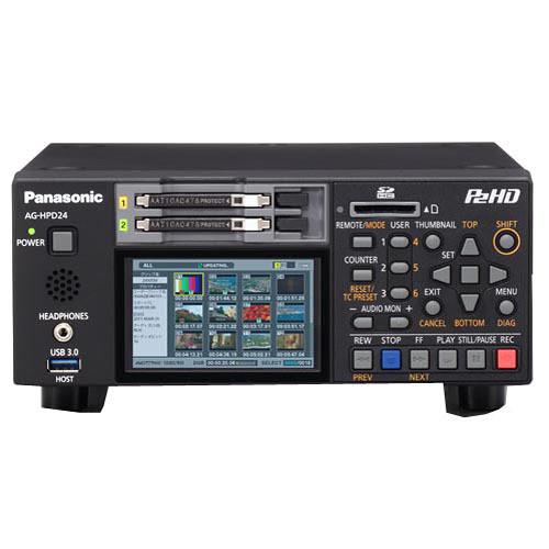 Panasonic AG-HPD24PJ Solid-State Portable P2 Deck AG-HPD24PJ, Panasonic, AG-HPD24PJ, Solid-State, Portable, P2, Deck, AG-HPD24PJ,