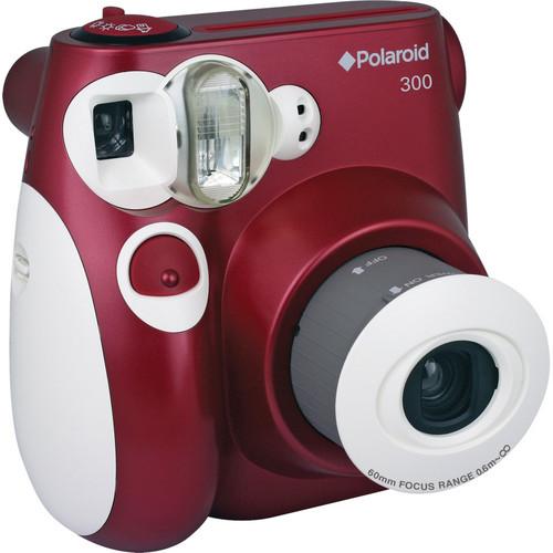 Polaroid 300 Instant Film Camera with Instant Film Kit (Red), Polaroid, 300, Instant, Film, Camera, with, Instant, Film, Kit, Red,