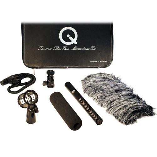 Que Audio Q 210 Video Shotgun Microphone Kit Q210-KIT, Que, Audio, Q, 210, Video, Shotgun, Microphone, Kit, Q210-KIT,
