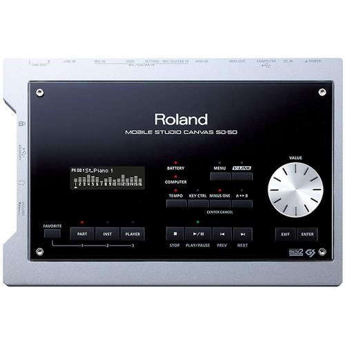 Roland SD-50 Mobile Studio Canvas Sound Module SD-50, Roland, SD-50, Mobile, Studio, Canvas, Sound, Module, SD-50,