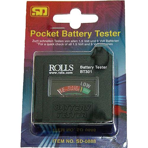 Rolls  BT301 Pocket Battery Tester BT301