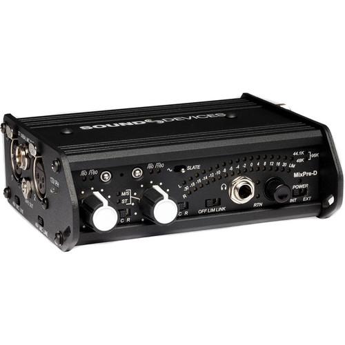 Sound Devices MixPre-D Compact Field Mixer MIXPRE-D, Sound, Devices, MixPre-D, Compact, Field, Mixer, MIXPRE-D,