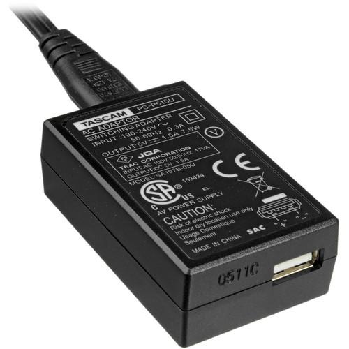 Tascam  PS-P515U AC to USB Power Adapter PS-P515U, Tascam, PS-P515U, AC, to, USB, Power, Adapter, PS-P515U, Video