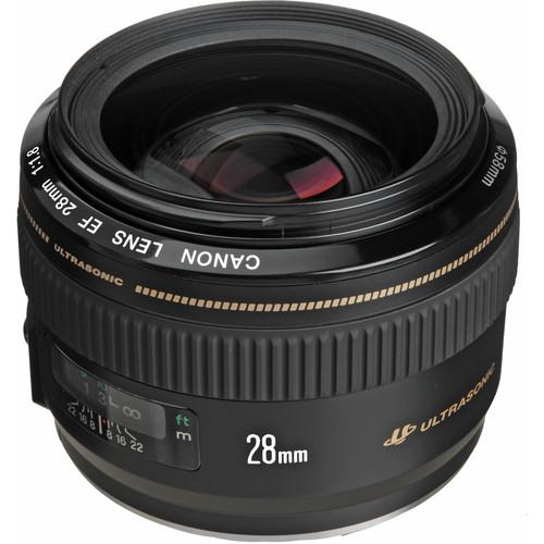 Used Canon  EF 28mm f/1.8 USM Lens 2510A007AA, Used, Canon, EF, 28mm, f/1.8, USM, Lens, 2510A007AA, Video