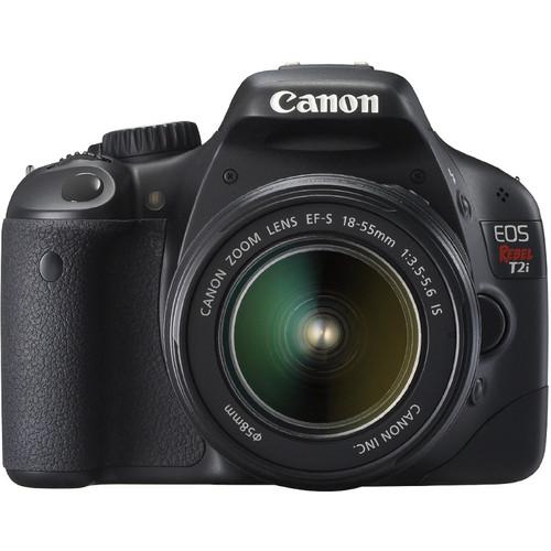 Used Canon EOS Rebel T2i Digital SLR Kit w/ 4462B012AB
