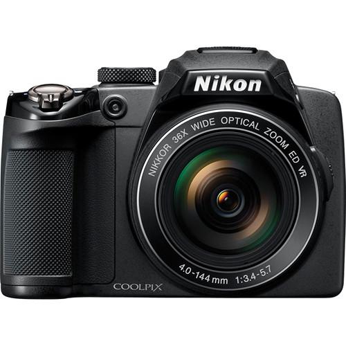 Used Nikon Coolpix P500 Digital Camera (Black) 26256B