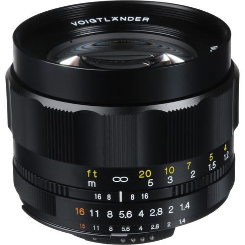 Voigtlander Nokton 58mm f/1.4 SL-II N Manual Focus Lens BA239BN