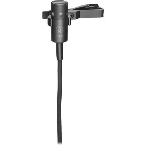 Audio-Technica AT831cT4 Miniature Lavalier Microphone AT831CT4, Audio-Technica, AT831cT4, Miniature, Lavalier, Microphone, AT831CT4