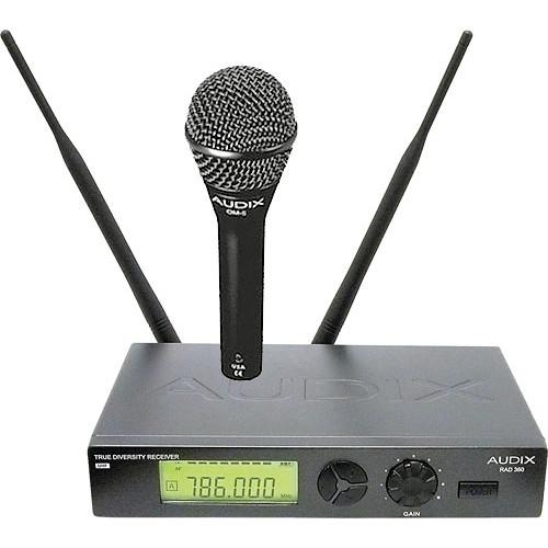 Audix RAD360 Handheld Wireless Microphone System W3OM5P, Audix, RAD360, Handheld, Wireless, Microphone, System, W3OM5P,