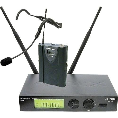 Audix RAD360 Wireless Bodypack Headworn Microphone System W3HT2