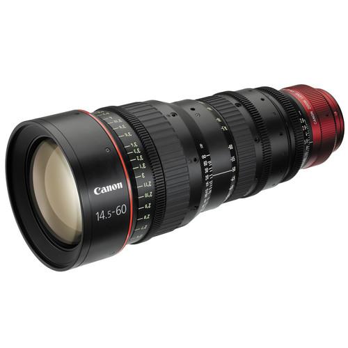 Canon CN-E 14.5-60mm T2.6 L SP Cinema Zoom Lens with PL 6141B001