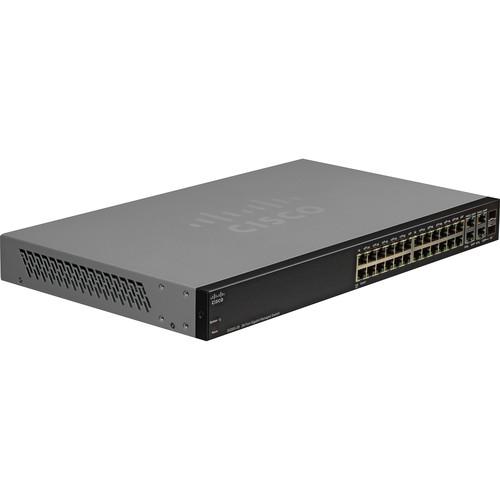 Cisco SG300-28 28-Port 10/100/1000 Gigabit Managed SRW2024-K9-NA