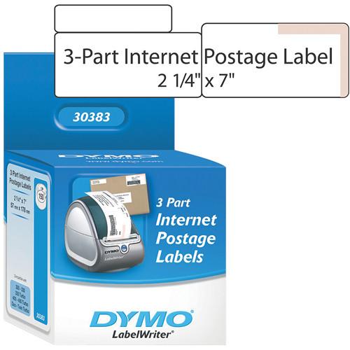 Dymo LabelWriter 3 Part Internet Postage Labels 30383, Dymo, LabelWriter, 3, Part, Internet, Postage, Labels, 30383,