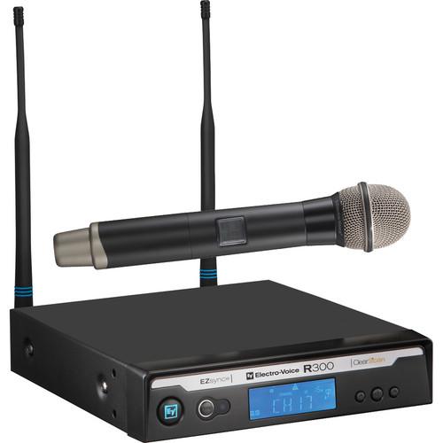 Electro-Voice R300-HD Handheld Wireless Microphone F.01U.168.766, Electro-Voice, R300-HD, Handheld, Wireless, Microphone, F.01U.168.766