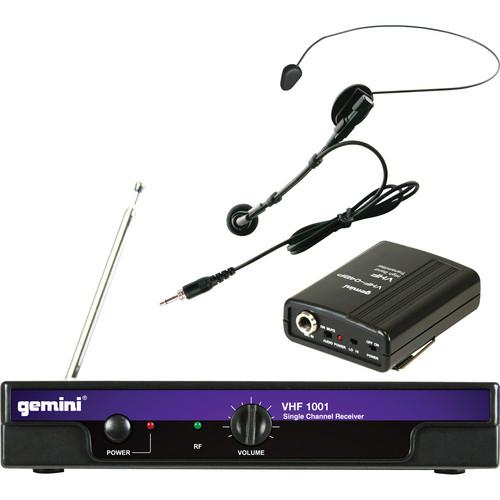 Gemini VHF-1001HL VHF Wireless Headset & VHF-1001HL 186.6