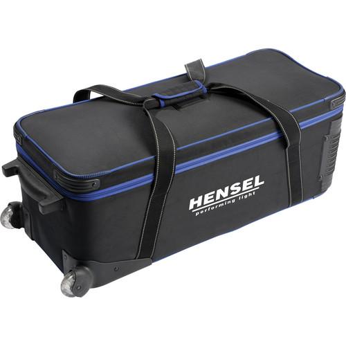 Hensel 4191 Deluxe Holdall VIII Case with Wheels (Black) 4191