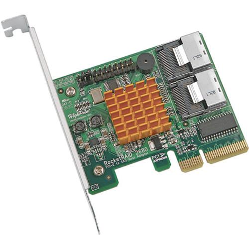 HighPoint RocketRaid 2680SGL 8 Channel PCI-Express x4 RR2680SGL