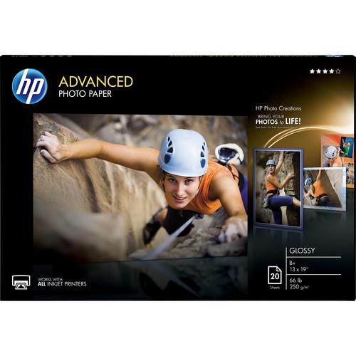 HP Advanced Photo Paper, Glossy (20 sheets, 13 x 19