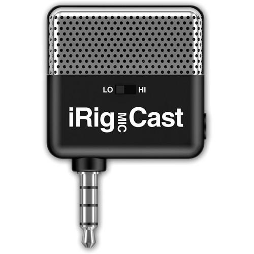 IK Multimedia iRig Mic Cast Voice Recorder IP-IRIG-CAST-IN