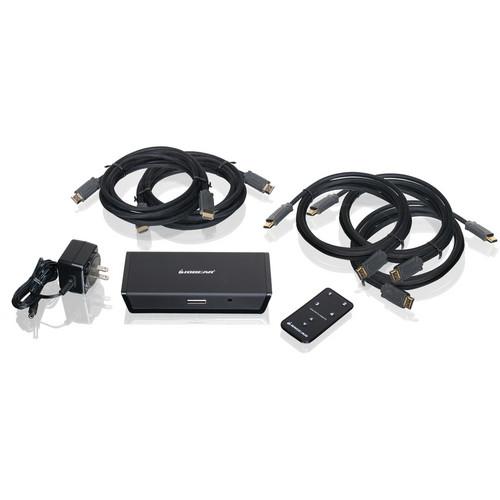 IOGEAR 4x1 HDMI Home Entertainment Switcher Kit GHDSW4KIT