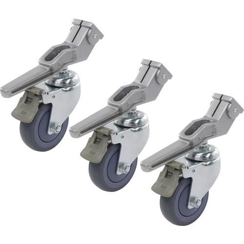 Kupo 100mm Brake Caster 25.4mm Square (Set 3) KS940712